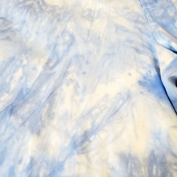 D & Co. Tie Dye Blue/White Shorts Size Large - Picture 10 of 10